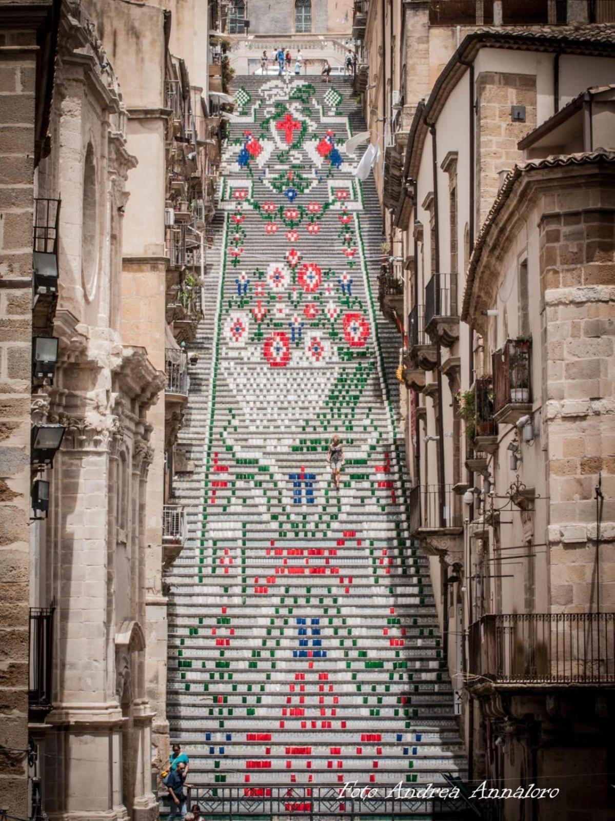 Al Quarantuno Daire Caltagirone Dış mekan fotoğraf