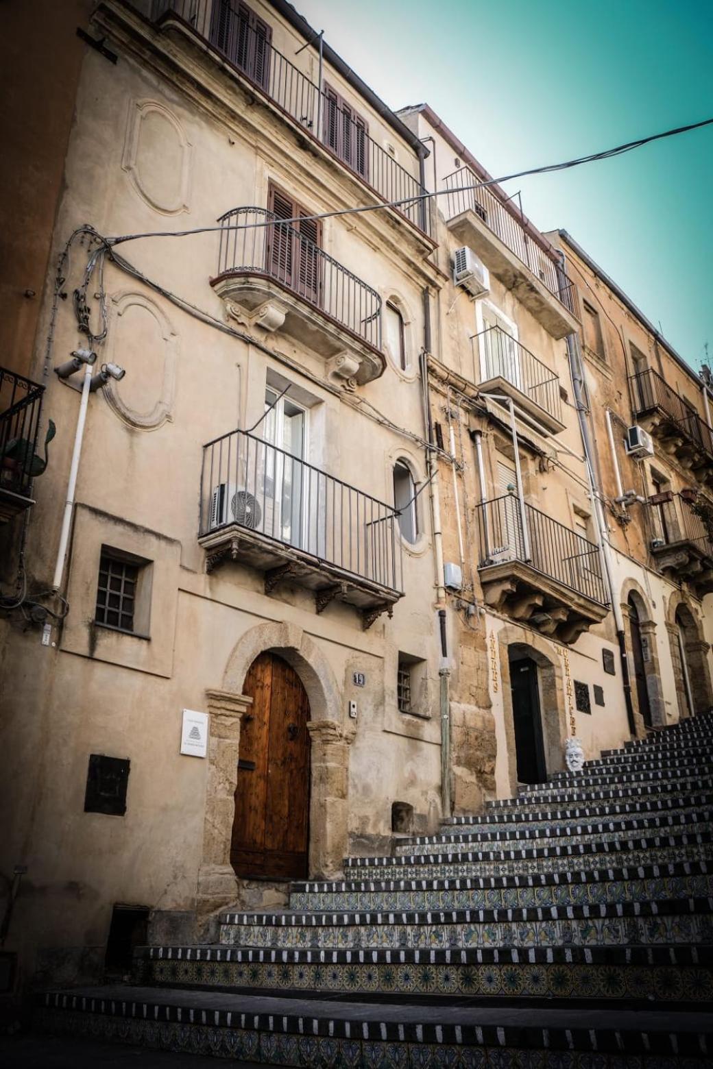 Al Quarantuno Daire Caltagirone Dış mekan fotoğraf
